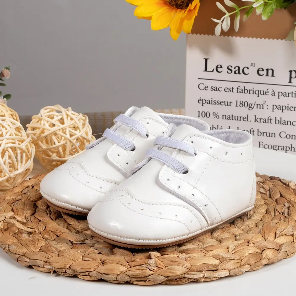 Baby Soft Rubber Toddler Shoes Blue White Anti-Slip — feature 2