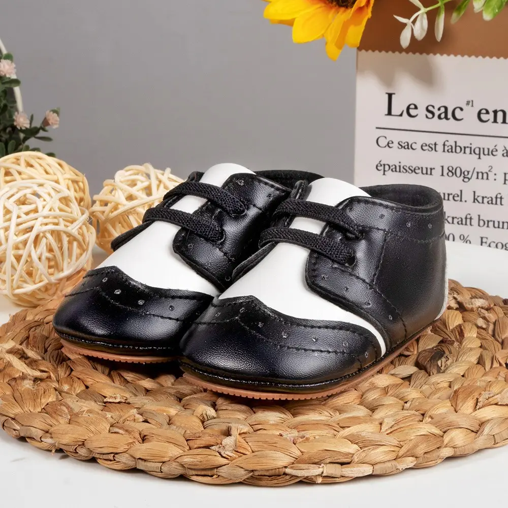 Baby Soft Rubber Toddler Shoes Blue White Anti-Slip — feature 4