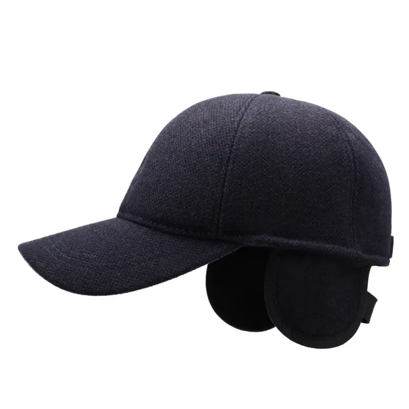 Winter Duckbill Cap for Men Elderly Windproof Warm - Image 7