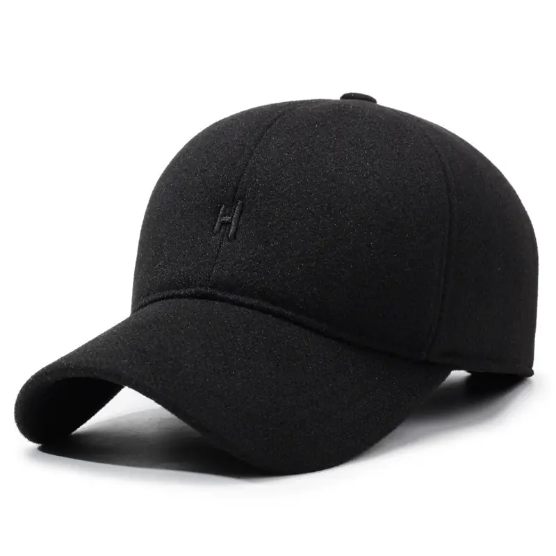 Winter Duckbill Cap for Men Elderly Windproof Warm - Image 2