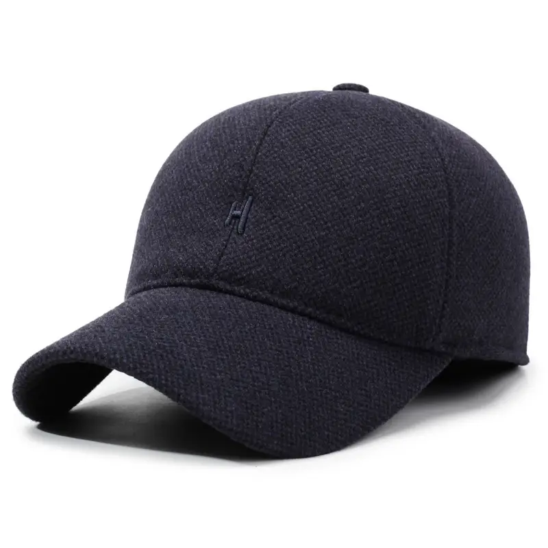 Winter Duckbill Cap for Men Elderly Windproof Warm - Image 3