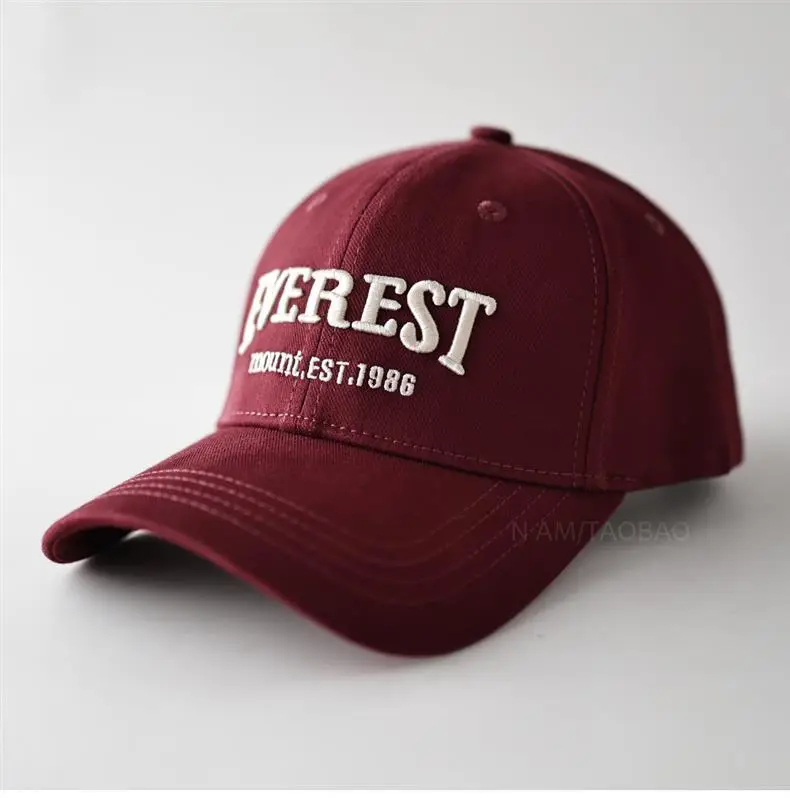 Brown Embroidered Baseball Cap for Men Women — feature 5