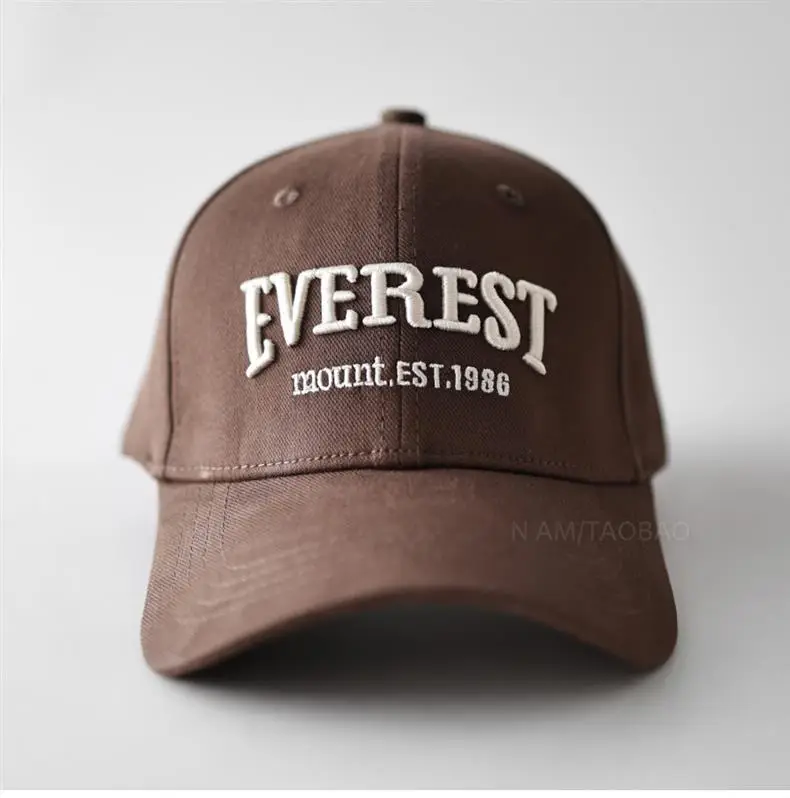 Brown Embroidered Baseball Cap for Men Women — feature 8
