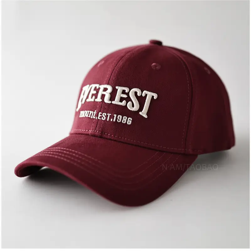 Brown Embroidered Baseball Cap for Men Women - Image 5