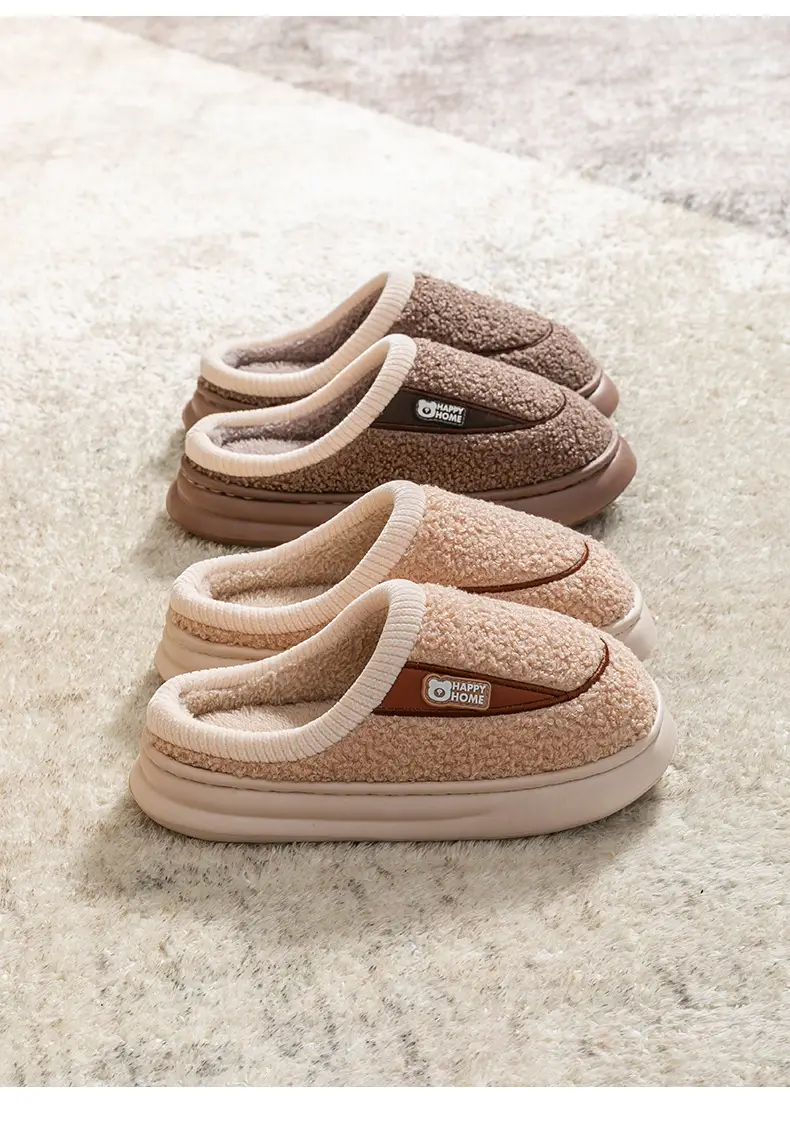 Pink Fleece Lined Maternity Slippers for Women — feature 17