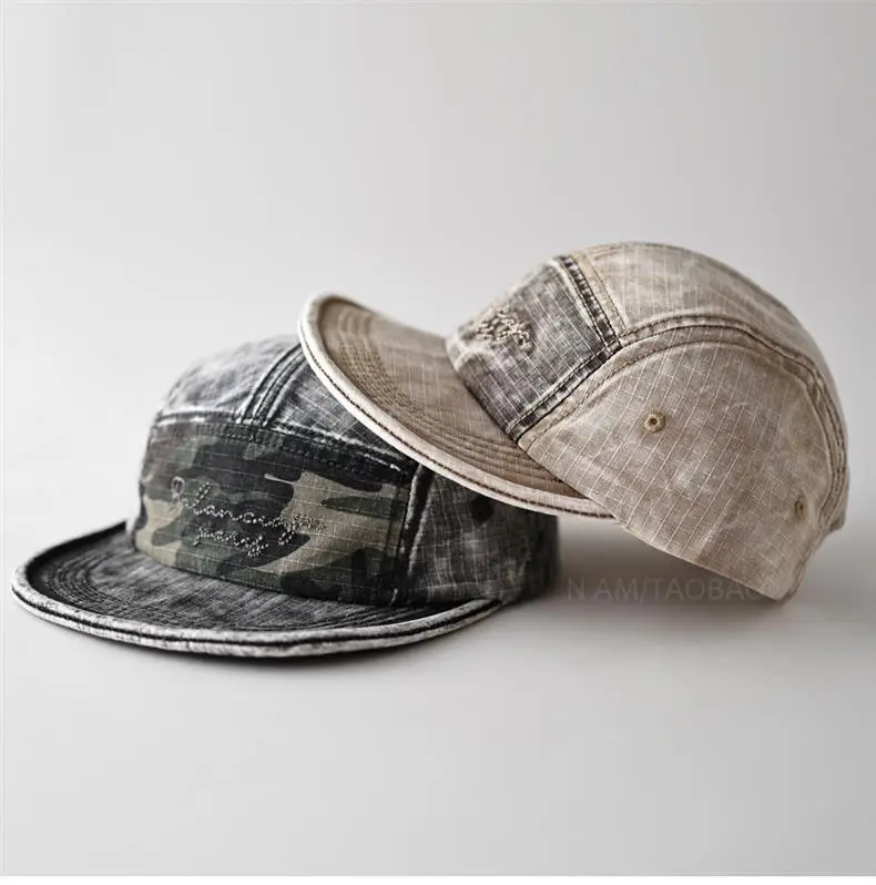 Japanese Retro Workwear Baseball Cap for Men Women — feature 12