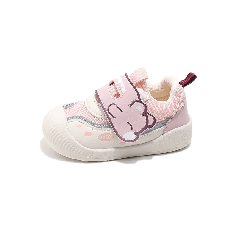 Fashionable Toddler Shoes for Baby Girls, New Toddler Soft-Soled Non-Slip Spring & Fall Baby Shoes 1 Year Old 2-3 Baby Sneakers