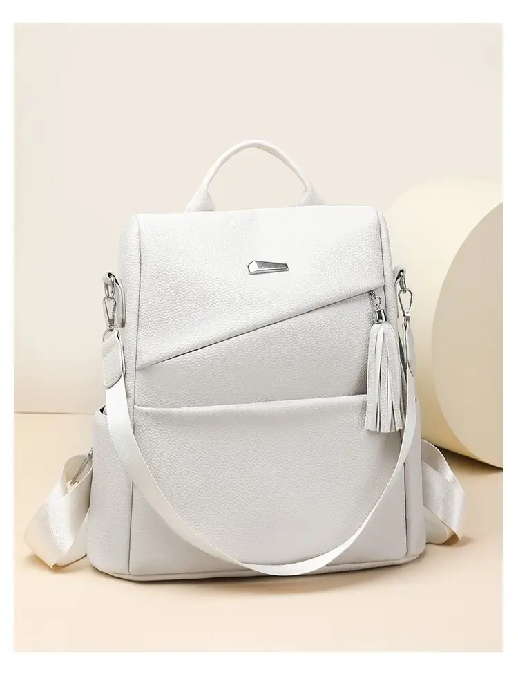 Light Blue Korean Style Anti-Theft Cross-Border Backpack — feature 16