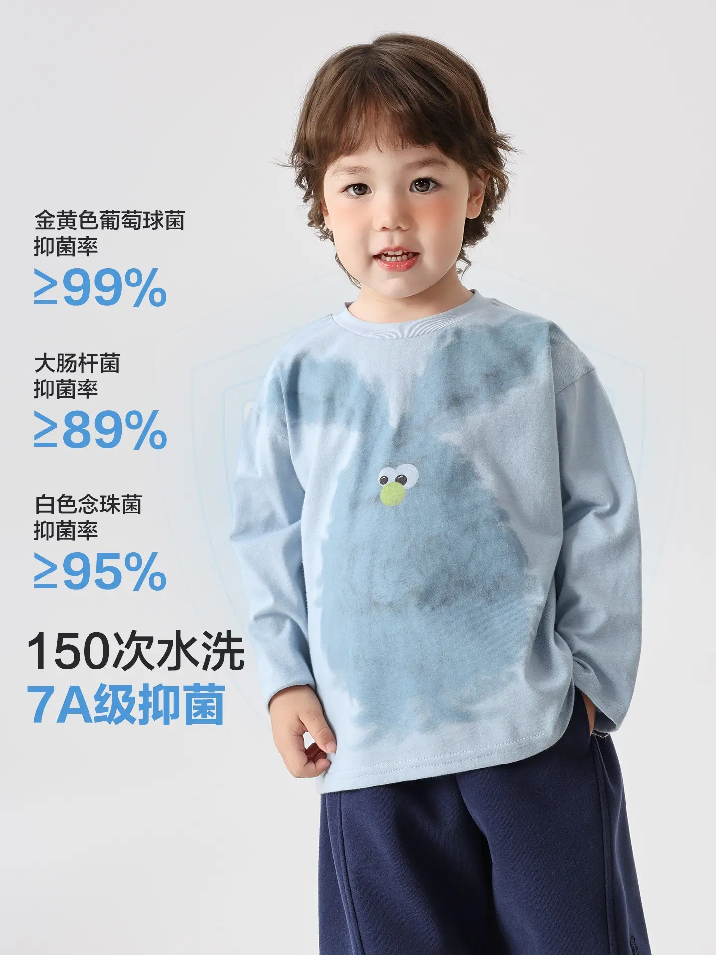 Boys Cotton Long Sleeve T-Shirt Spring Outfit 2026 - Image 4