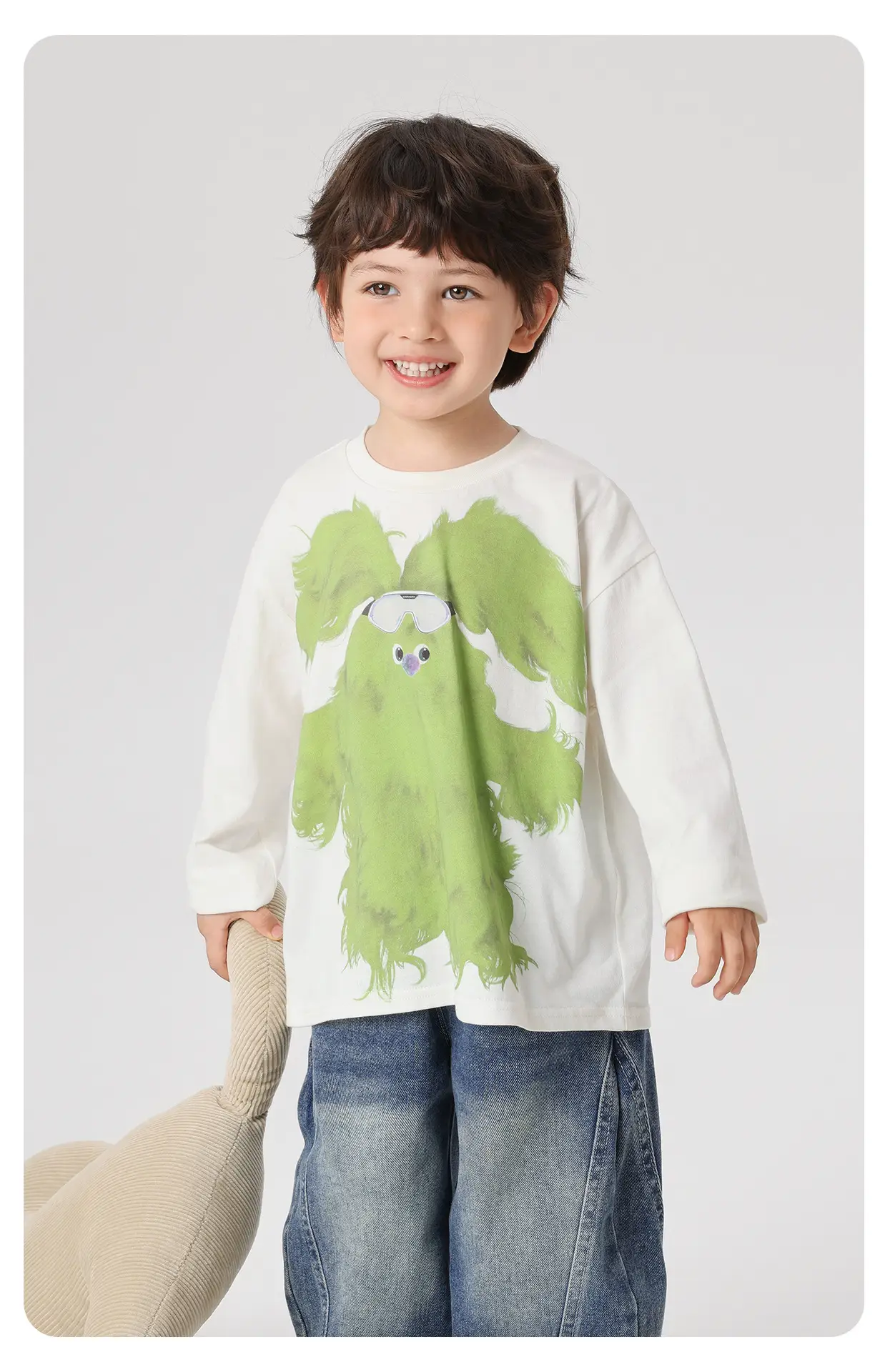 Boys Cotton Long Sleeve T-Shirt Spring Outfit 2026 — feature 20