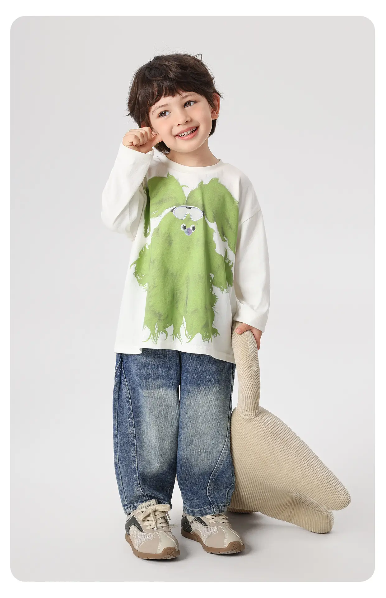 Boys Cotton Long Sleeve T-Shirt Spring Outfit 2026 — feature 21