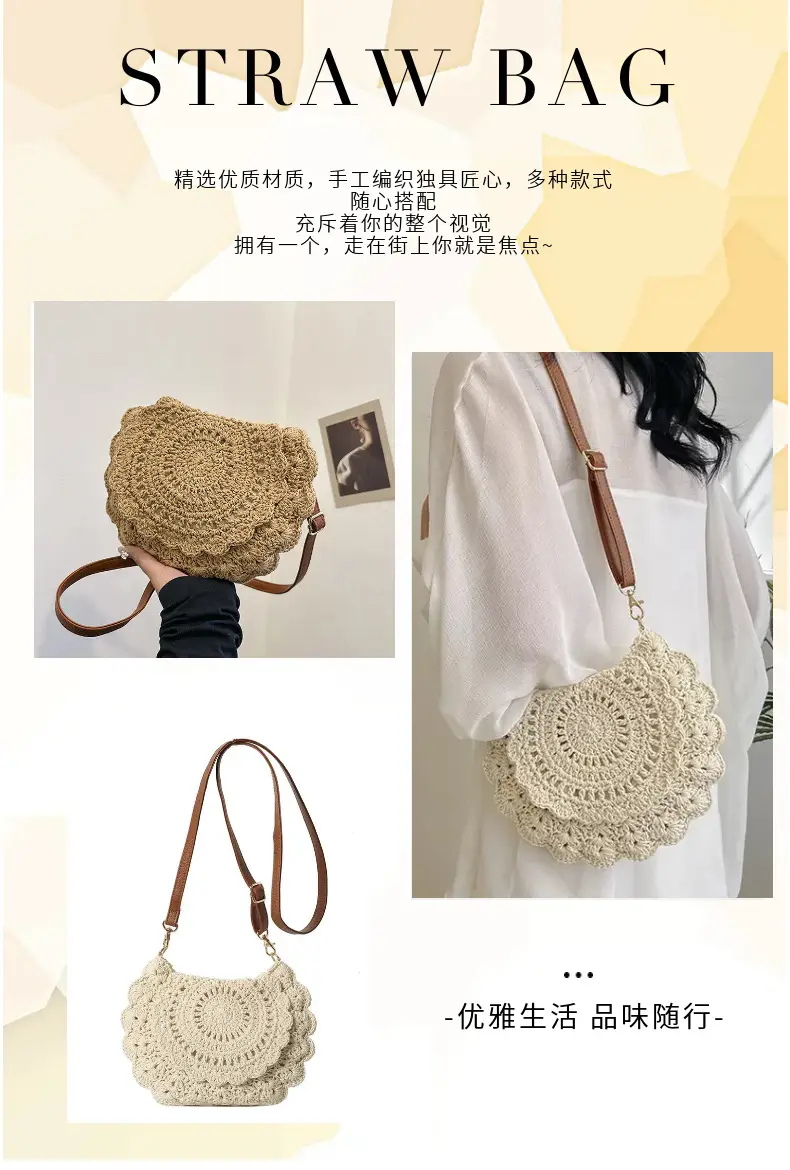 New Arrival Crochet Flower Bag for Women — feature 2