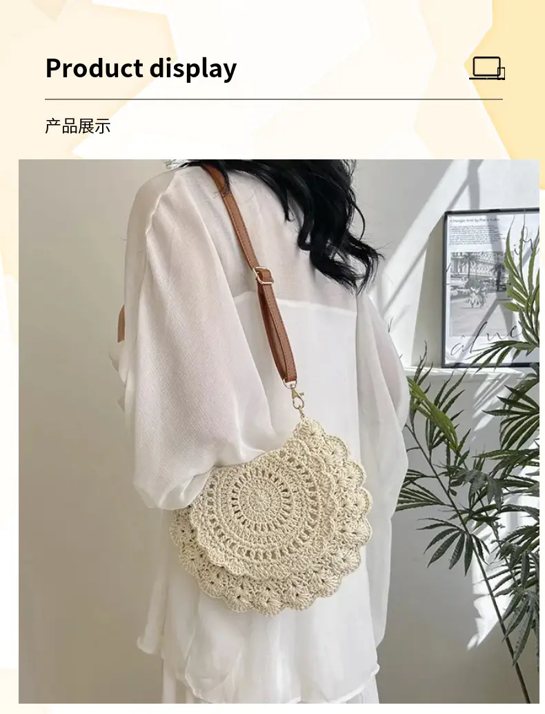 New Arrival Crochet Flower Bag for Women — feature 5