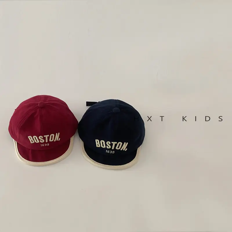 Boston 1920 Baby Cap Black Embroidered - Image 8