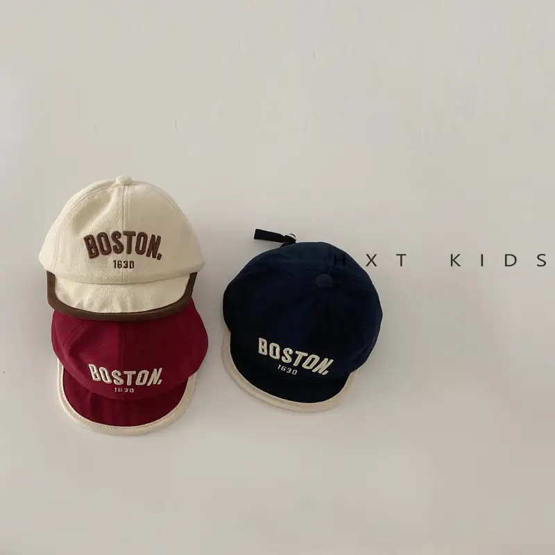 Boston 1920 Baby Cap Black Embroidered - Image 10