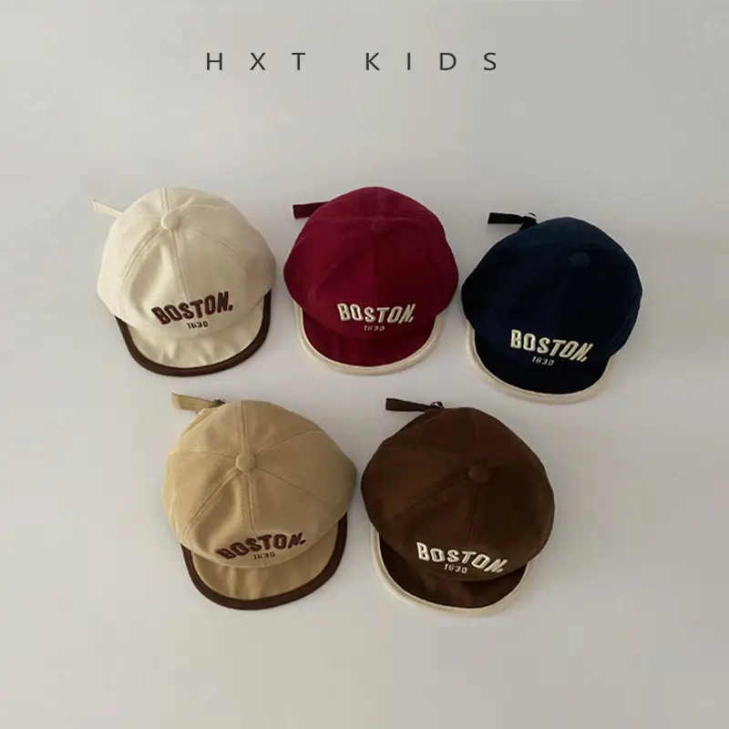 Boston 1920 Baby Cap Black Embroidered - Image 11