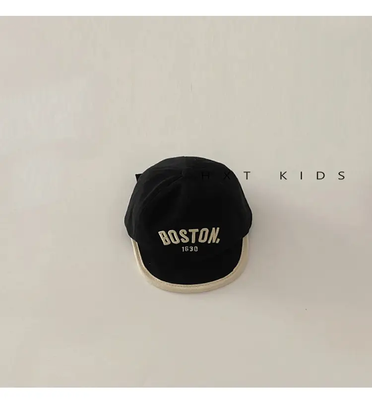 Boston 1920 Baby Cap Black Embroidered — feature 11