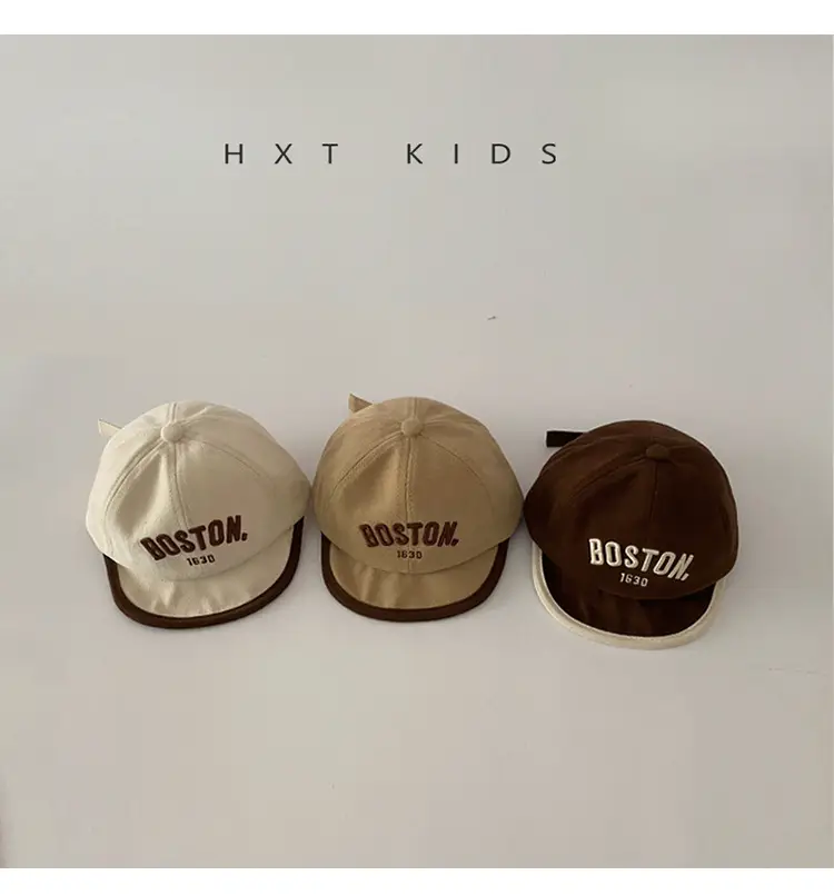 Boston 1920 Baby Cap Black Embroidered — feature 3