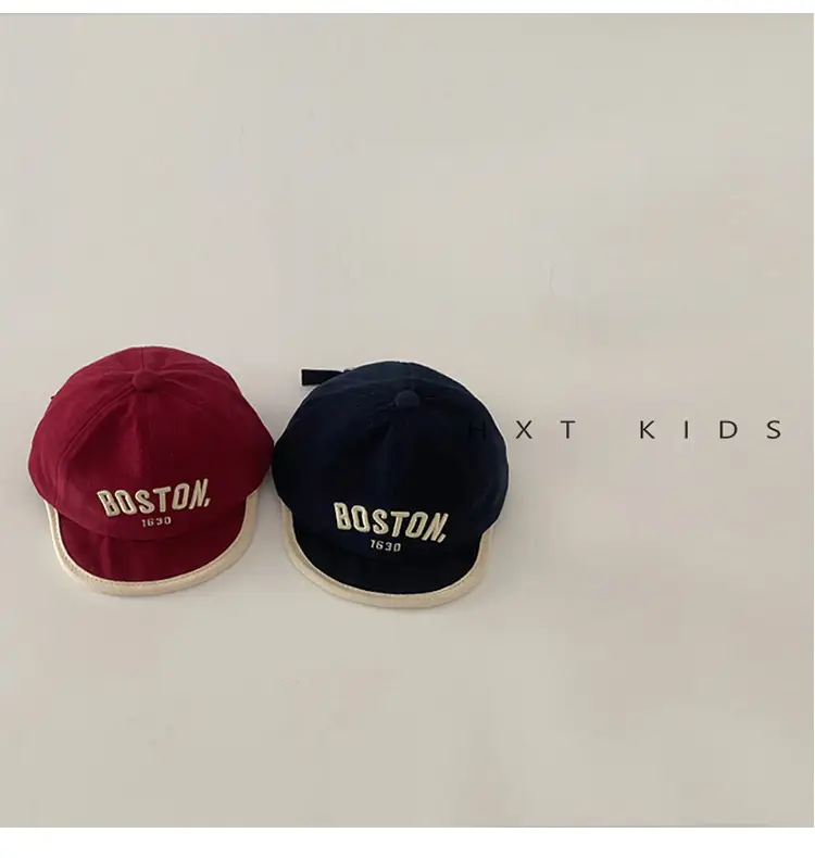 Boston 1920 Baby Cap Black Embroidered — feature 5
