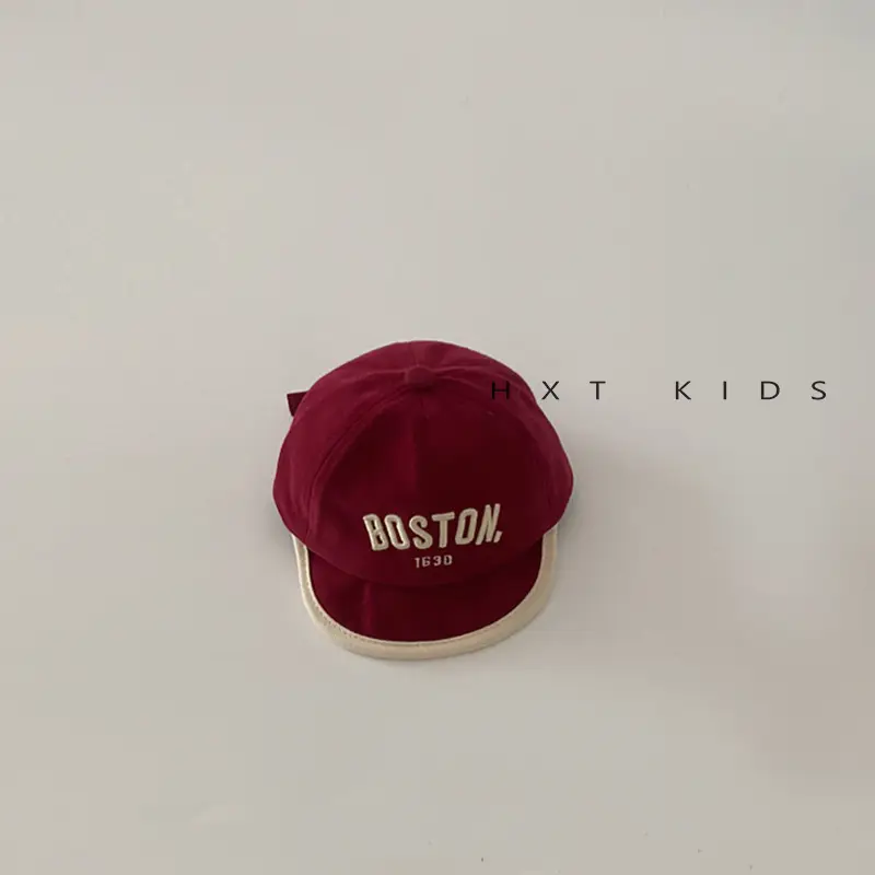 Boston 1920 Baby Cap Black Embroidered - Image 2