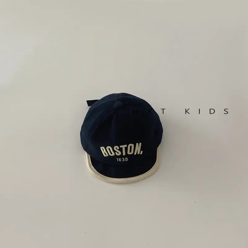 Boston 1920 Baby Cap Black Embroidered - Image 3