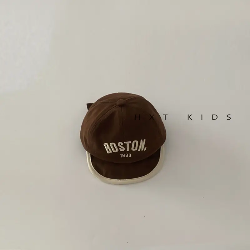 Boston 1920 Baby Cap Black Embroidered - Image 5