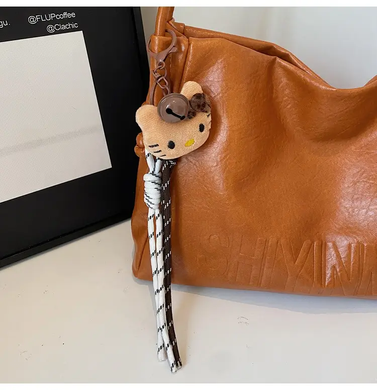 Korean Retro Orange Shoulder Bag for Women 2025 — feature 35
