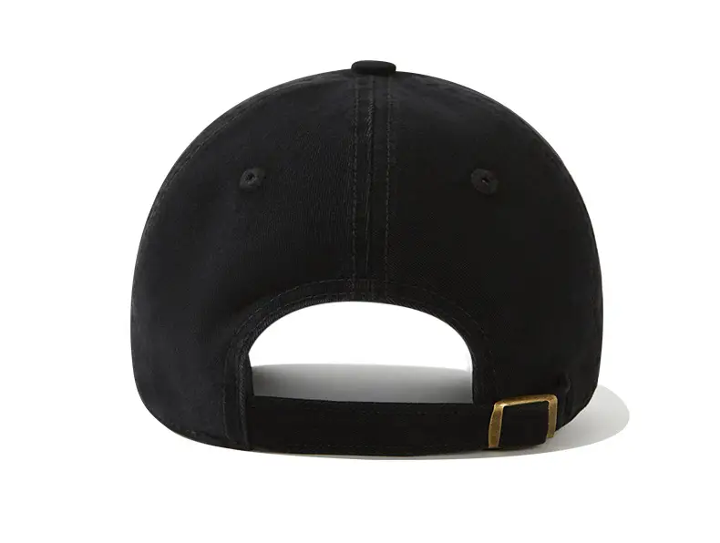Black Rivet Cap for Women with Wide Brim and Letter Embroidery — feature 16