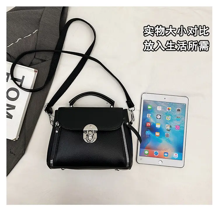 Brown Leather Crossbody Bag for Women with Logo — feature 8