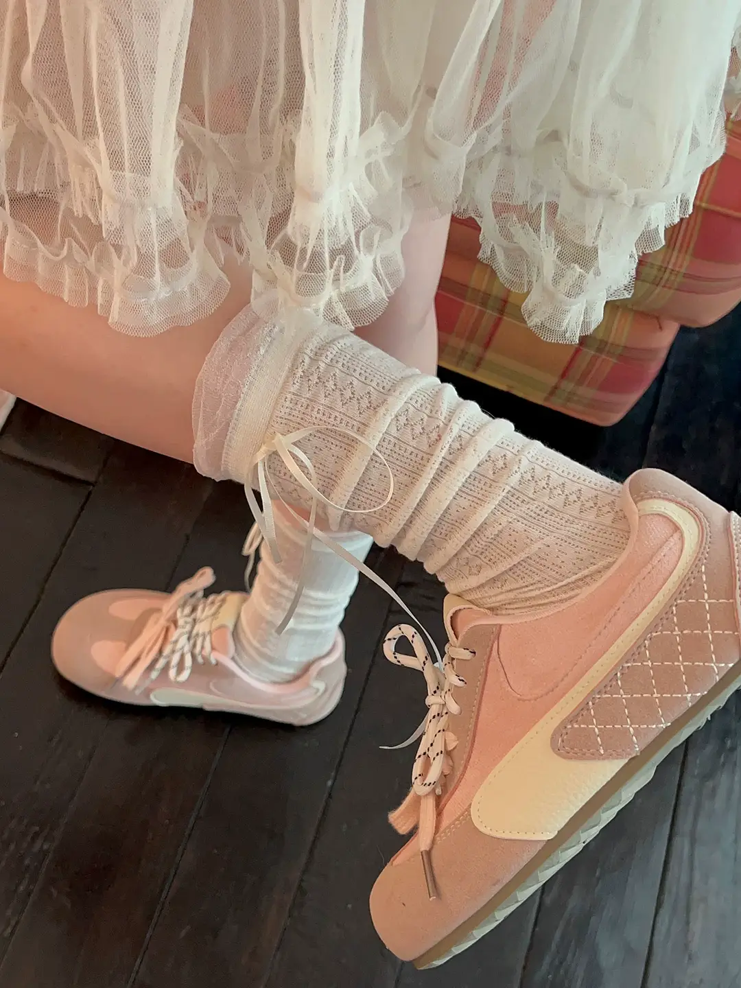 Carefully Selected Suli Qianjin "Socks for Women" Summer Thin Style Slouch Socks Miu Style Ballet Style White Mid-Calf Socks — feature 3
