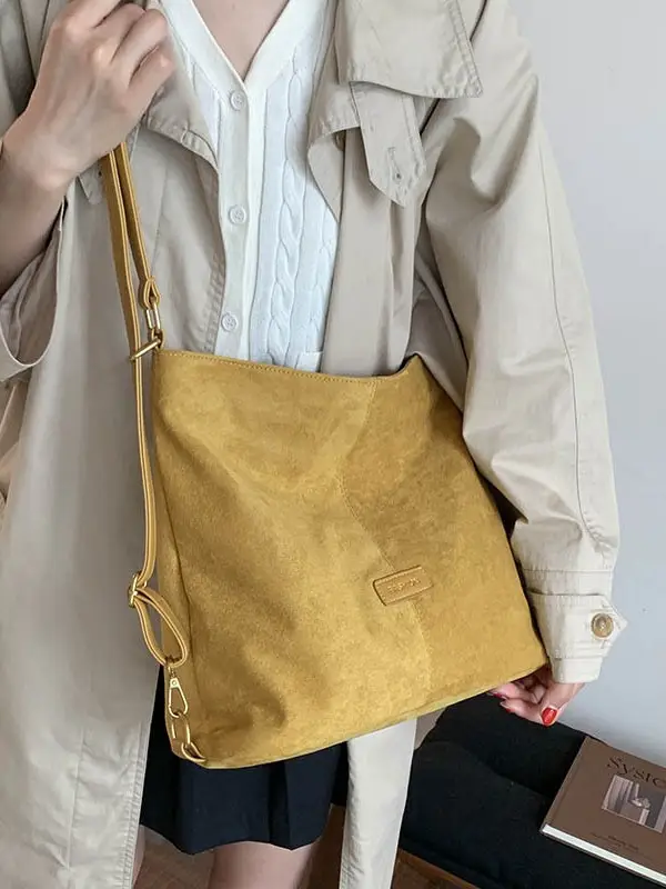 Black Crossbody Tote Bag for Women 2026 - Image 6