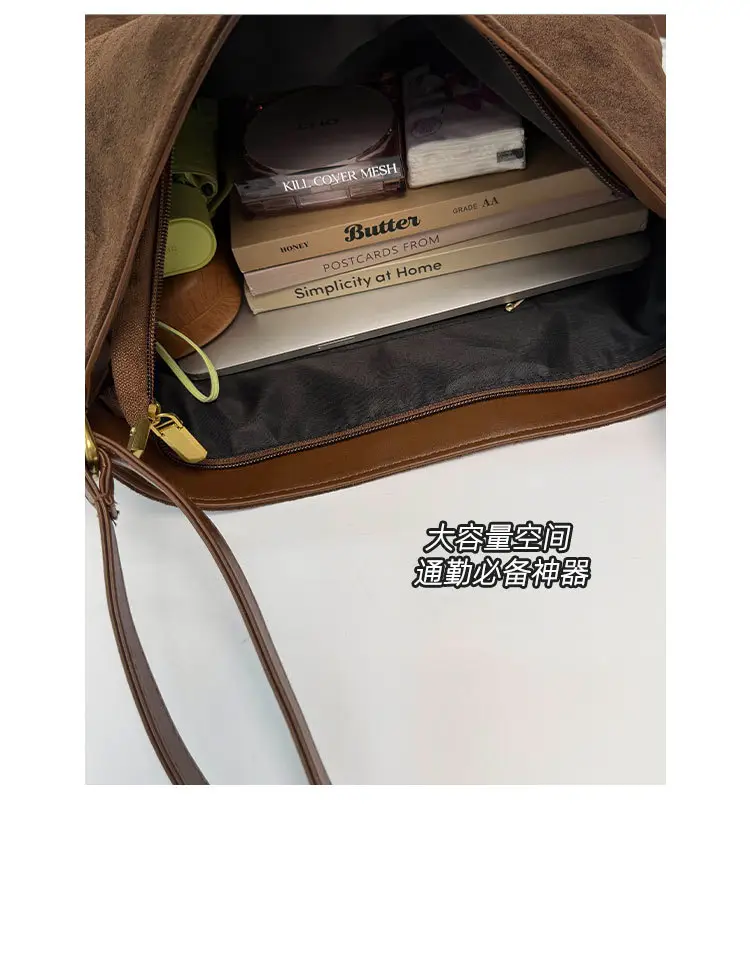 Black Crossbody Tote Bag for Women 2026 — feature 8