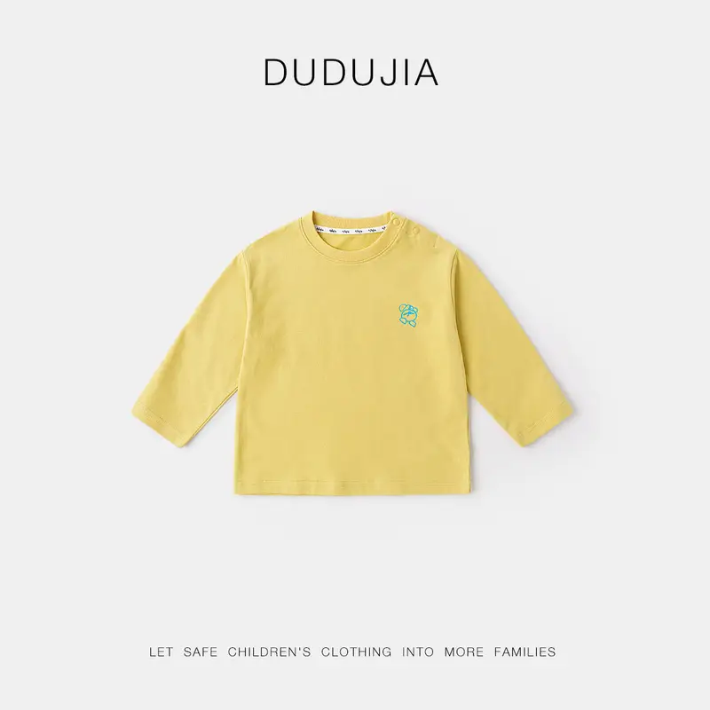 Girls Boys Spring Outfit T-Shirt Set Yellow Floral - Image 11