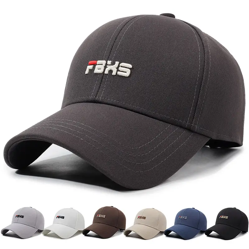 White Embroidered Baseball Cap with FTXS Logo