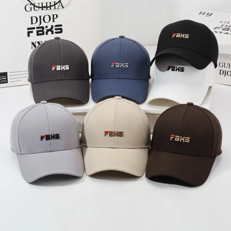 White Embroidered Baseball Cap with FTXS Logo