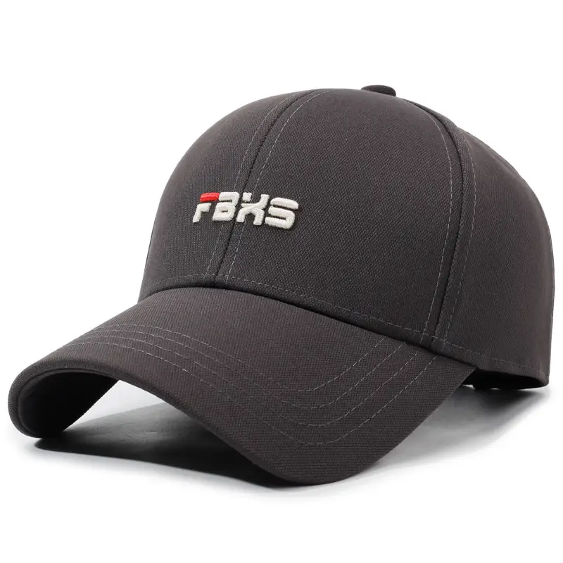 White Embroidered Baseball Cap with FTXS Logo