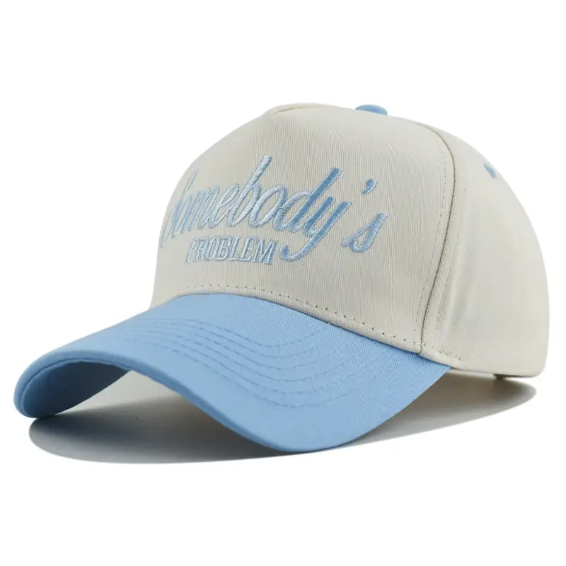 Korean Fashion Embroidered Baseball Cap for Men Women