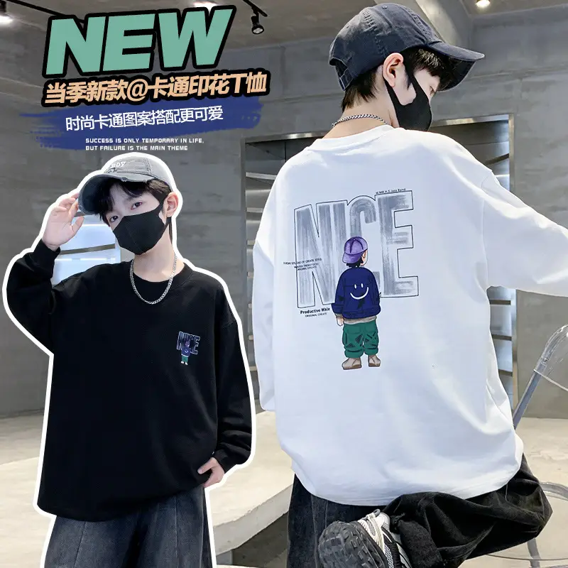 Men's White Graphic Tee Set for Boys 2025 - Image 9