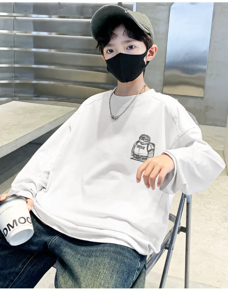 Men's White Graphic Tee Set for Boys 2025 — feature 18