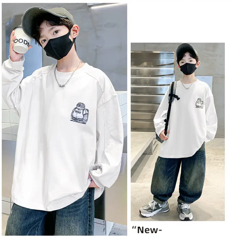Men's White Graphic Tee Set for Boys 2025 — feature 22