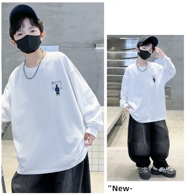 Men's White Graphic Tee Set for Boys 2025 — feature 31