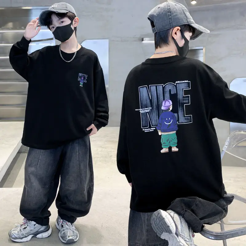 Men's White Graphic Tee Set for Boys 2025 - Image 4