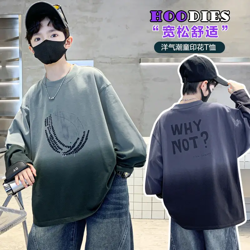 Boys Long Striped T-Shirt Spring Autumn 2025 - Image 11