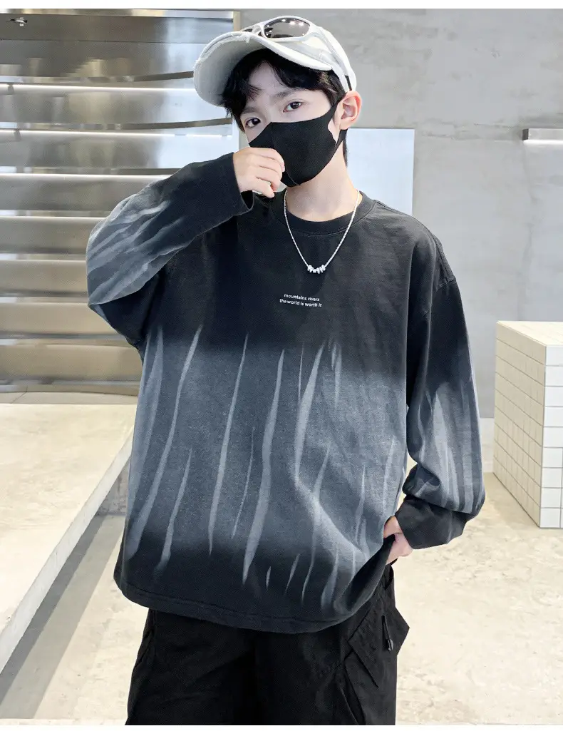 Boys Long Striped T-Shirt Spring Autumn 2025 — feature 13