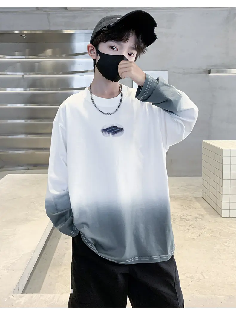 Boys Long Striped T-Shirt Spring Autumn 2025 — feature 38