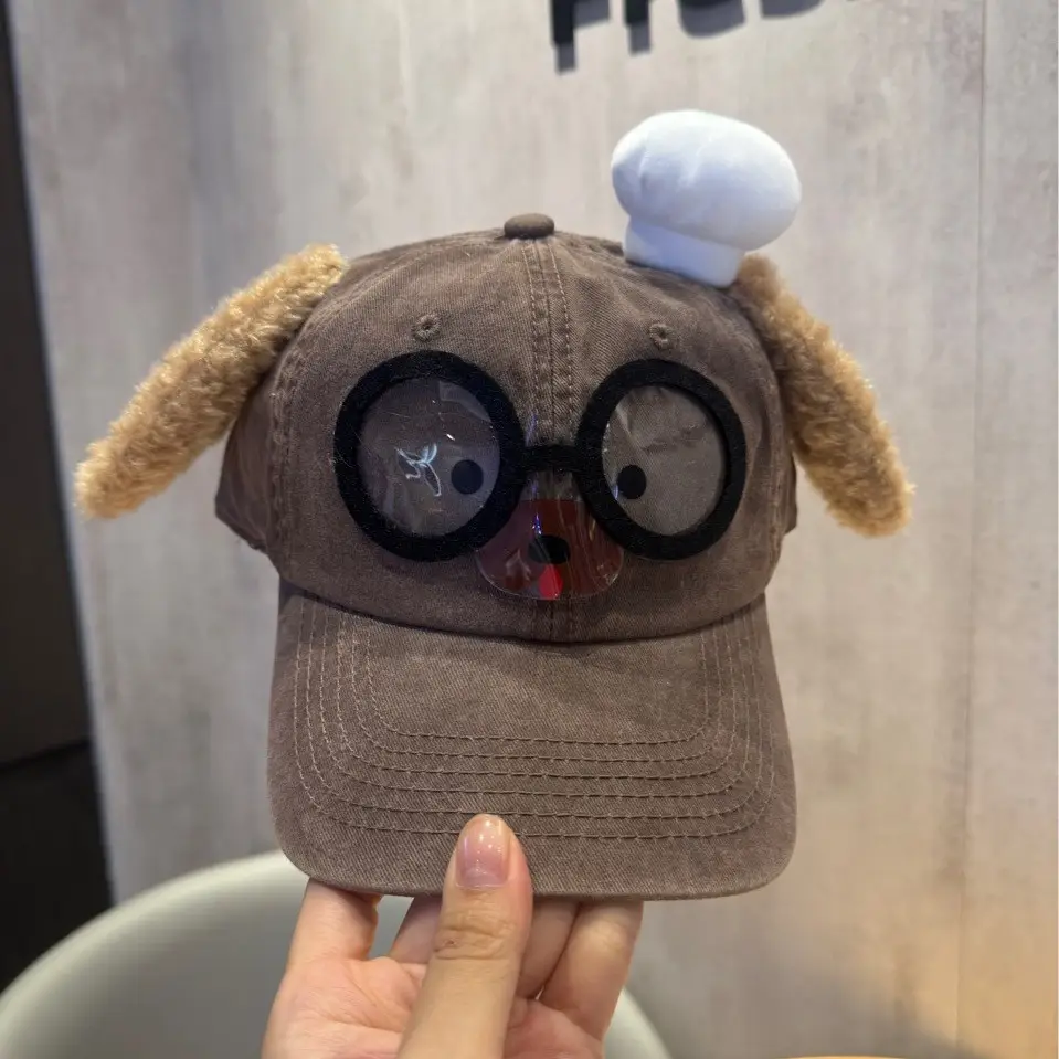 Korean Version Cartoon Bear Cap for Spring Autumn Travel - Image 6