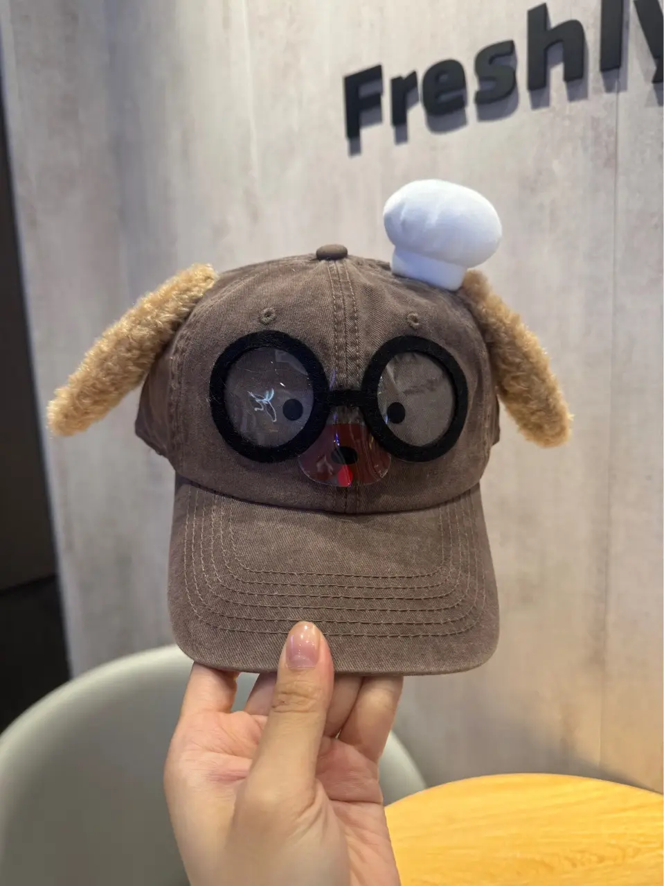 Korean Version Cartoon Bear Cap for Spring Autumn Travel — feature 1