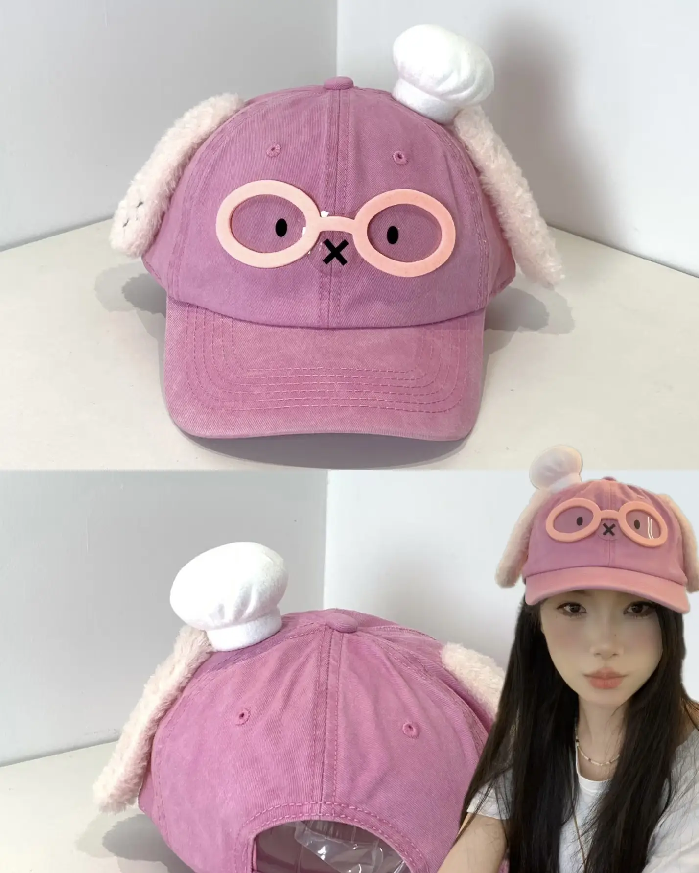 Korean Version Cartoon Bear Cap for Spring Autumn Travel - Image 3