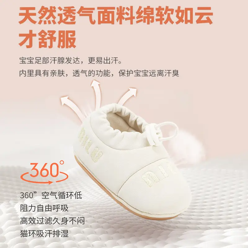 New 0 to 1 Year Old Baby Shoes Soft Sole Baby Toddler Shoes for Men 6-8-12 Months Infants and Girls Spring & Fall Models