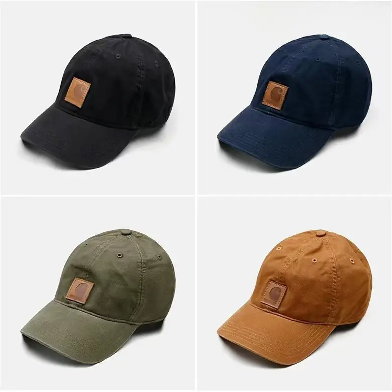 Men's Black Carhartt Washed Baseball Cap — feature 8